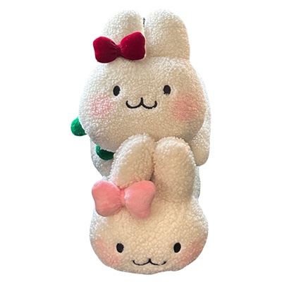 可爱兔子纸巾盒汽车纸巾袋车内挂式抽纸盒车载好物女生车内摆件