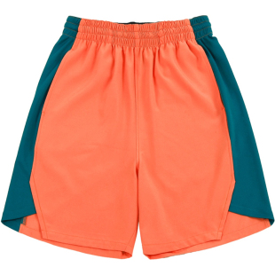 BALLIN 夏季基础运动短裤跑步训练健身篮球裤不过膝男子撞色拼接