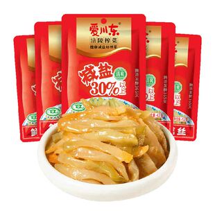 涪陵榨菜丝42g*5包清爽解腻开味鲜脆下饭拌面下粥即食涪陵特产