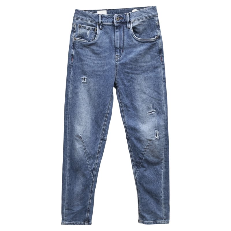 ABLE,JEANS中腰显瘦锥形牛仔裤