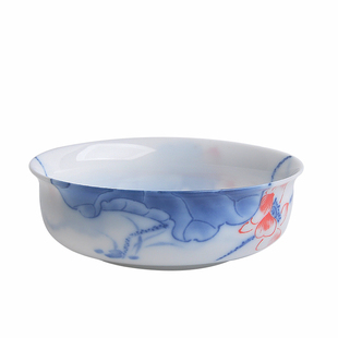 青花瓷茶具茶杯薄胎反口杯陶瓷中式仿手绘主人杯单杯茶盏茶碗家用