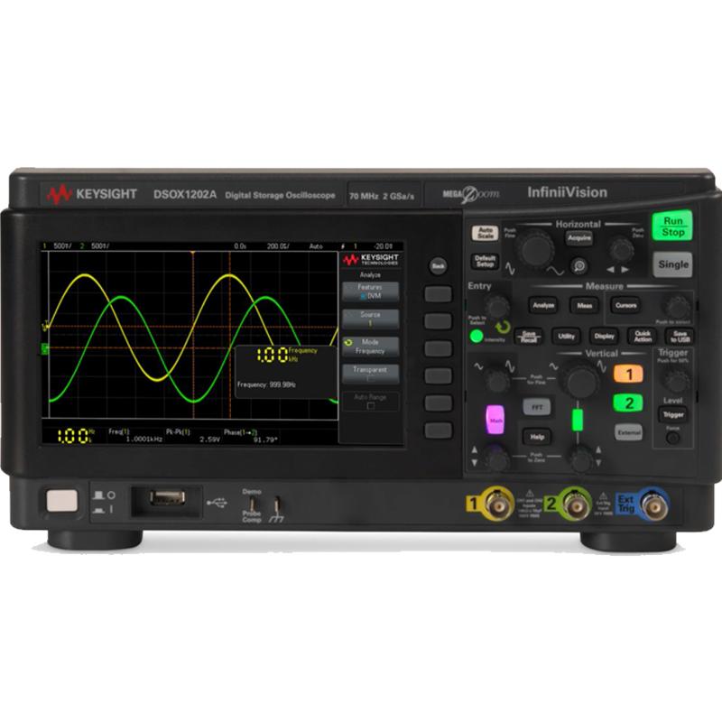 KEYSIGHT是德科技数字示波器DSOX1202A/EDUX1052A双通道DSOX1202G