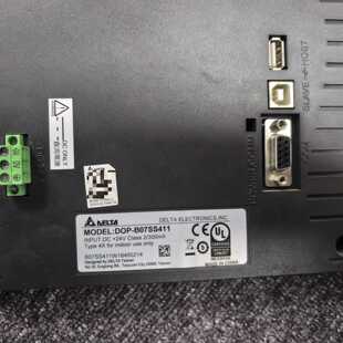 溢价-台达人机界面DOP-B07SS411，7寸触摸屏，DC24V