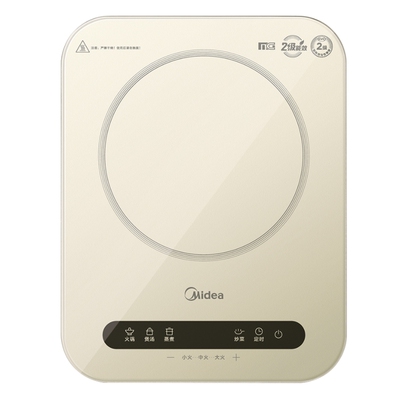 美的超薄机身节能双显高端电磁炉