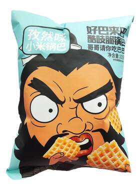 好巴来巴小米锅巴孜然五香牛肉味