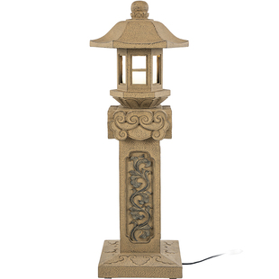 匠心坊中式仿古庭院灯可插电别墅户外灯花园造景落地复古景观石灯