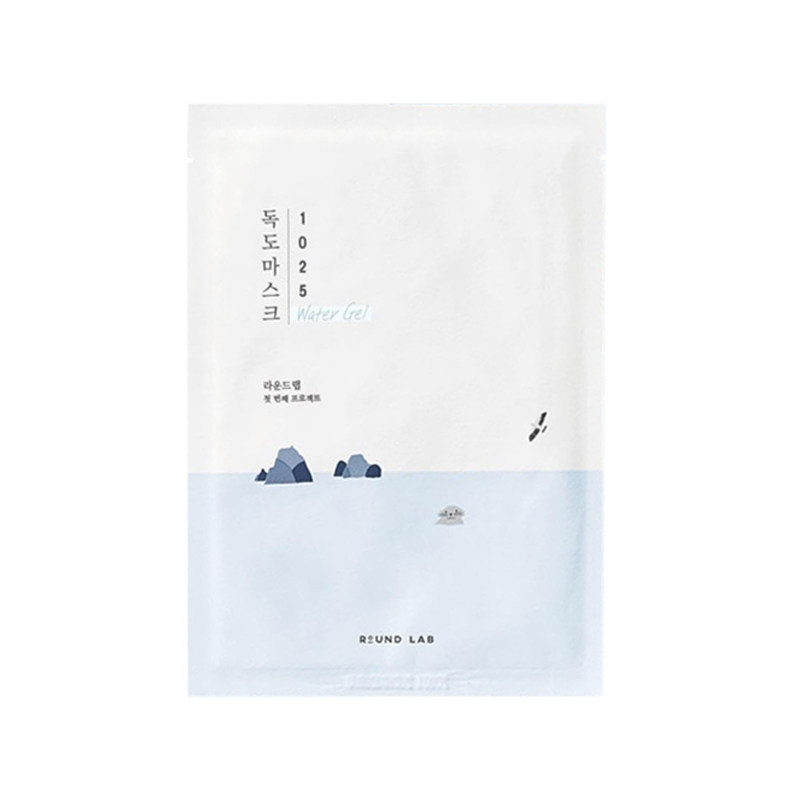 韩国ROUNDLAB柔恩莱独岛水凝胶面膜镇定舒缓补水保湿滋润提亮修护