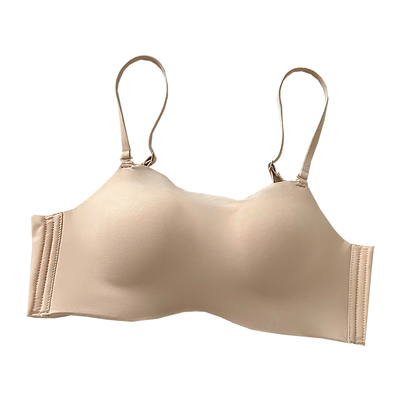 无钢圈小胸聚拢防下垂洞洞杯文胸