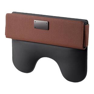 蔚豪汽车夹缝隙收纳盒翻毛皮耐磨实用座椅缝隙塞储物盒饰品置物盒