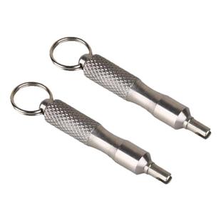 创意钥匙扣仿真工具汽车电动车自行车气门芯扳手轮胎气嘴放气工具