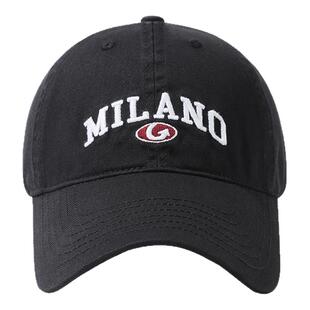 IIING帽控 宽檐鸭舌帽女夏季百搭方圆脸遮颧骨软顶遮阳棒球帽子女