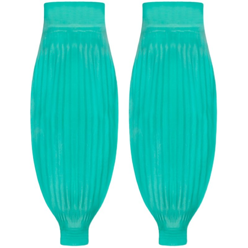 乳胶防水袖套防腐套袖耐油耐酸碱橡胶护袖厨房水产专用工作加长款