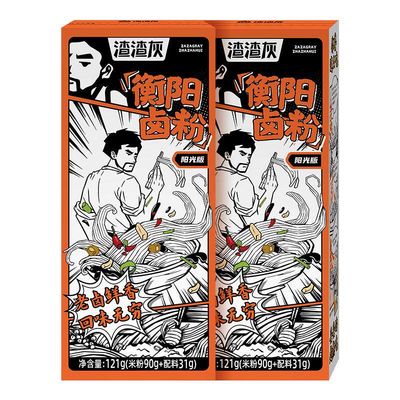 渣渣灰南昌拌粉衡阳卤粉阳光版非拌面桂林米线拌米粉