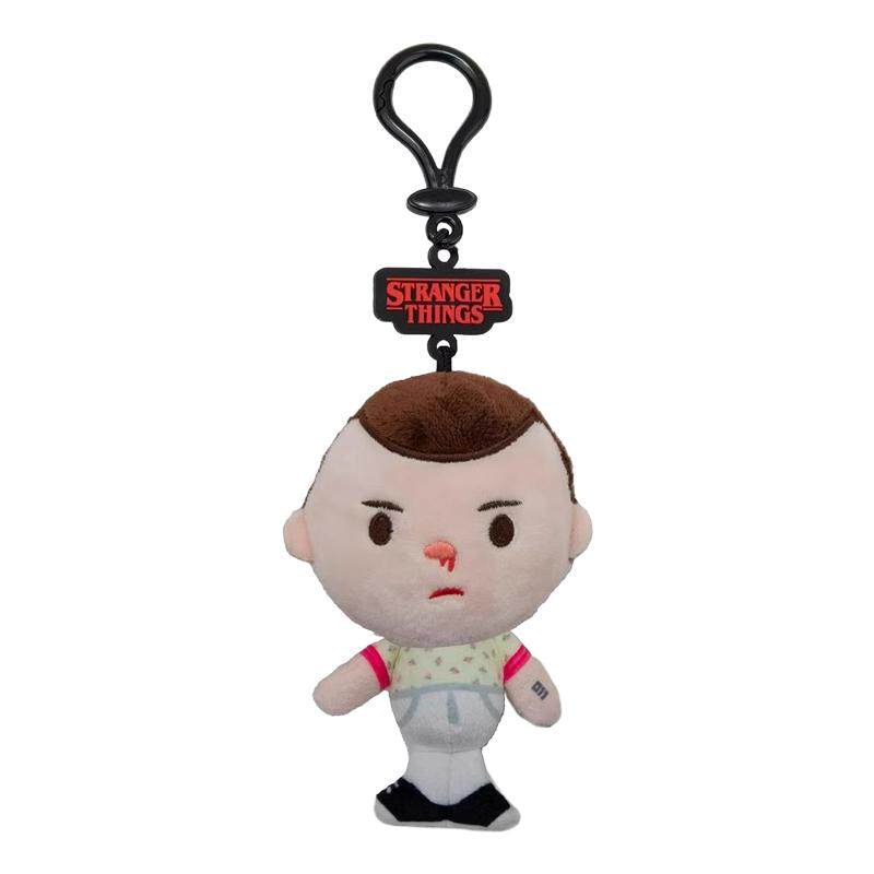 正版StrangerThings怪奇物语周边毛绒挂件玩偶公仔钥匙扣包包挂饰