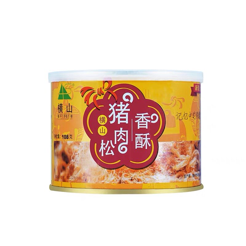横山猪肉松108g*3*2手工烘焙佐餐