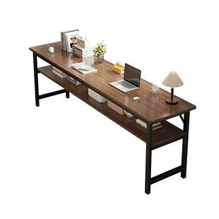 床边桌长条桌卧室靠墙床尾桌极窄阳台实木腿桌子简易电脑学生书桌