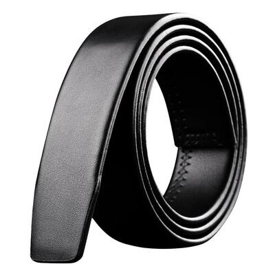 腰带纯牛皮无扣头带身带条