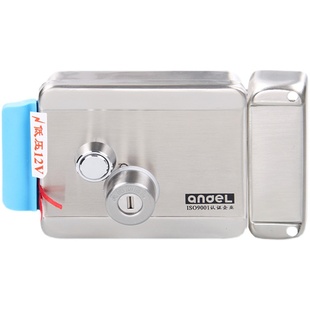 安得利304不锈钢电控锁门禁系统电机锁楼宇对讲小区大门防盗锁788