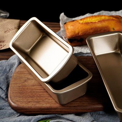 磅蛋糕模具长条吐司盒模不烤箱长方形盒子粘家用面包工具烘焙土司