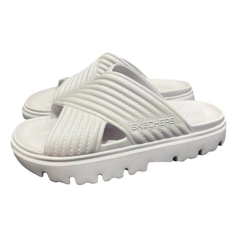 Skechers斯凯奇女鞋夏款新款休闲轻便防滑居家塑模凉拖鞋111454