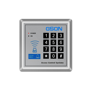 小区单元刷卡密码门禁系统一体机控制器室外铁门ic 卡刷卡门禁机