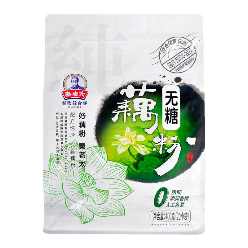 原味扬州藕粉全家养400g无糖包装
