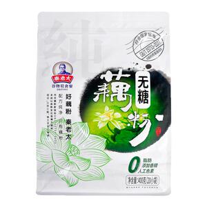 原味扬州藕粉全家养400g无糖包装