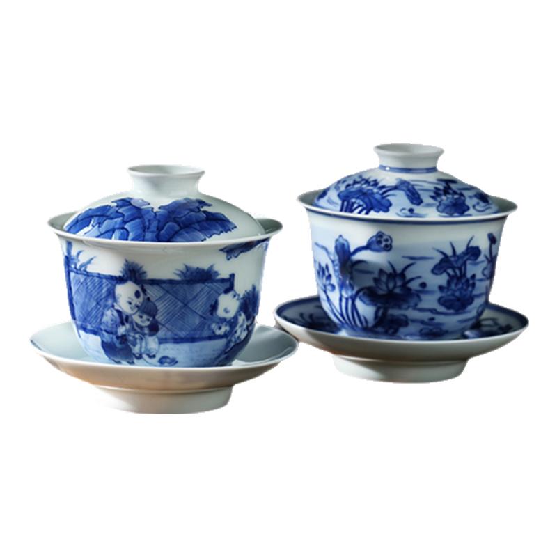 贵和祥精品纯手工包邮青花陶瓷