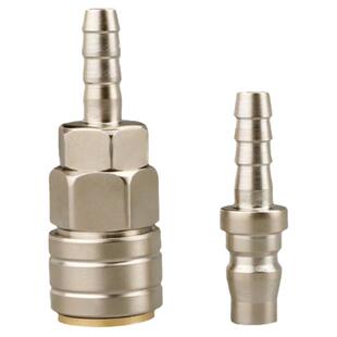 C式自锁快速接头气管气动工具木枪气枪软管气泵空压机公母头快插8