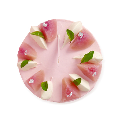 白桃乌龙茶低卡无糖生日蛋糕成都