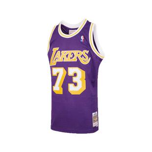 【明星同款】湖人队罗德曼98-99赛季NBA官方MN复刻73号球衣球迷版