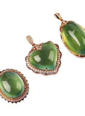 商品预售18K半月发货戒指吊坠