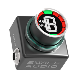 SWIFF瑞孚C20脚踏调音器电吉他贝斯专用调音表迷你便携调音单块