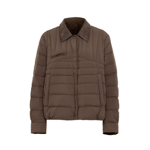 某鸭同款2025年新款潮流排骨羽绒服秋冬休闲短款女士百搭保暖外套