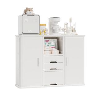 babyviva喂养台宝宝收纳柜婴儿用品置物架儿童衣柜玩具收纳储物柜