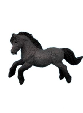 小马奔马动物摆件盆景鱼缸装饰