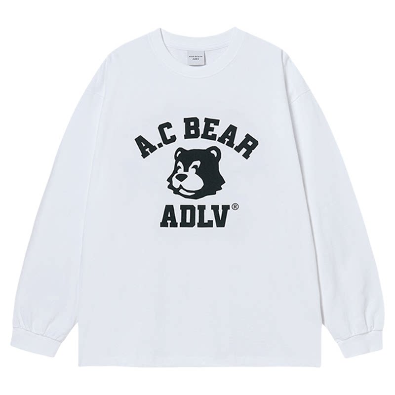 ADLV阴影AC熊长袖T恤25新款
