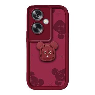 适用于OPPOA2手机壳a1过年a2pro硅胶a32A36a55A57a58A72a93A95a97暴力熊防摔全包A5a7x男女a8A9a115g新年保护