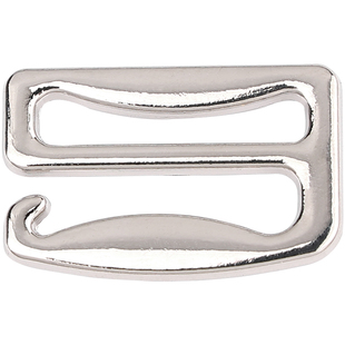 金属9字挂钩免拆线加厚扣子连接文胸肩带扣调节固定包带配件纽扣