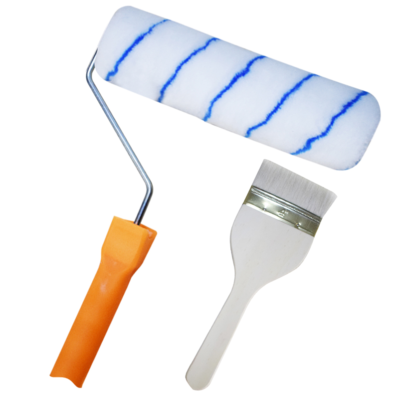 滚筒刷伸缩杆 油漆保护膜 乳胶漆托盘滚筒涂料刷子刷墙面工具包邮