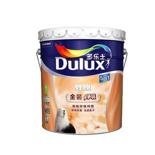 多乐士乳胶漆致悦金装净味五合一室内家用油漆涂料墙面漆内墙漆