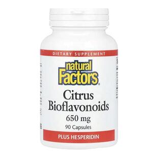 NaturalFactors柑橘生物类黄酮+橙皮苷胶囊关节机体抵御健康帮助