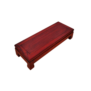 实木脚踏凳沙发脚凳中式矮凳奇石鱼缸底座摆件花盆木托台增高台阶