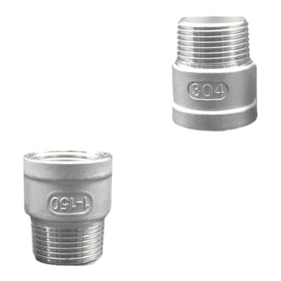 正304不锈钢内外丝接头/水管接头/内外牙管箍 延长管BSPT R ZG RC