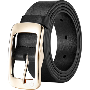 金利来新款皮带女流行针扣腰带简约时尚优雅女式牛仔裤带百搭