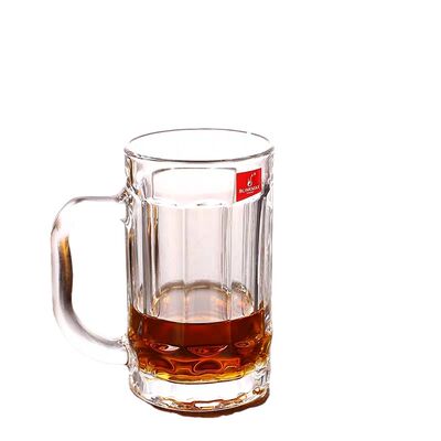 丽尊耐热玻璃带把大容量泡茶杯子