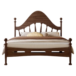 喜力美儿童床女孩公主床小户型卧室床美式风全实木儿童床新型床