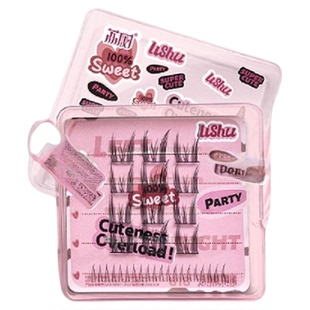 懒人三部曲猫耳朵睫毛升级款旅行装假睫毛自然仿真重复新手睫毛