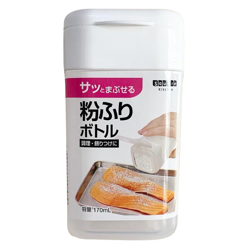 日本撒粉罐烘焙粉筛瓶家用小麦粉可可粉过筛器收纳调味瓶面粉筒