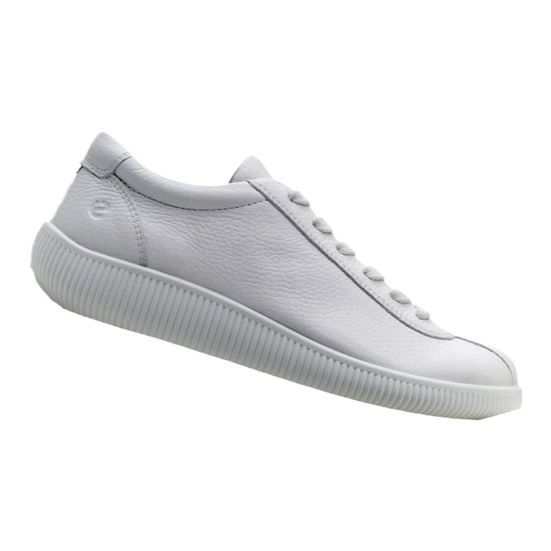 ECCO爱步百搭真皮休闲鞋德训鞋